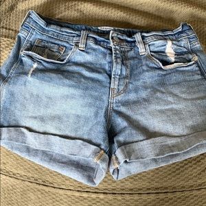 Old Navy boyfriend jean shorts